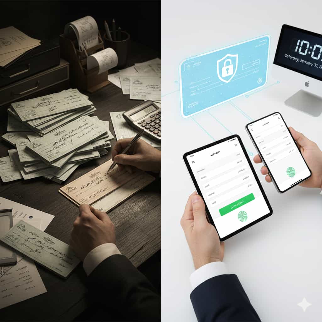 انقلاب چک‌های 1404: راهنمای جامع چک الکترونیک، ثبت و تفاوت آن با چک کاغذی